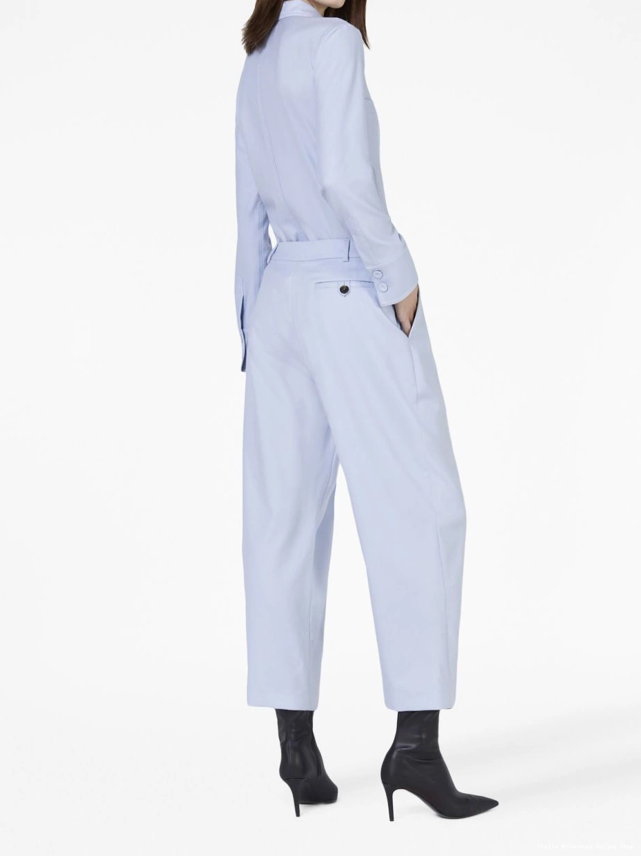 Cheap flannel Women pointed-collar Stella McCartney shirt 0720